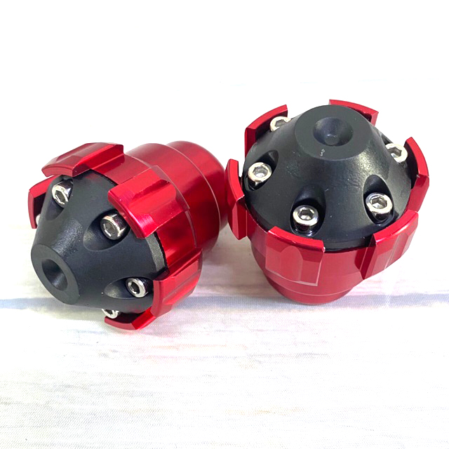 [Giá 1 cặp ] Gù chống đổ trước 6 cạnh CNC màu đỏ