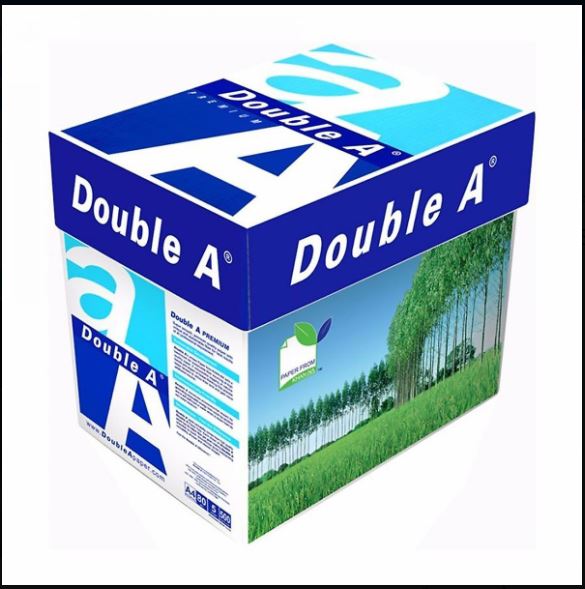 [HCM] Thùng 5 ram giấy A4 Double A 70gsm