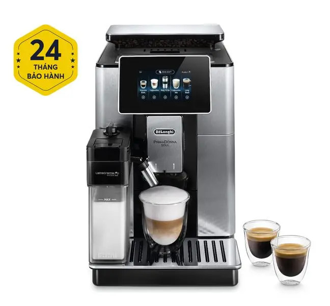Máy pha cà phê tự động DeLonghi PrimaDonna Soul ECAM610.75.MB