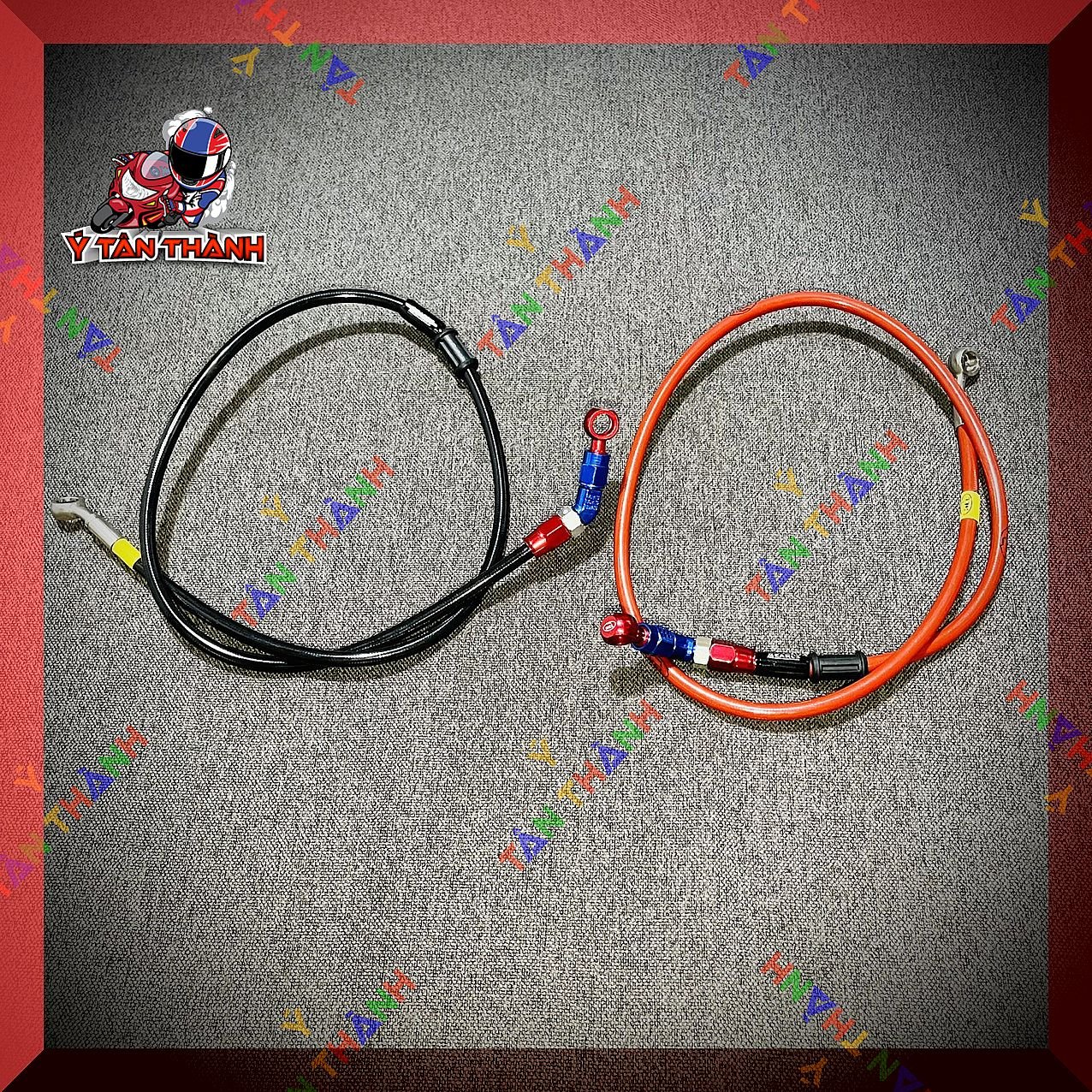 Dây dầu Hel Bấm đầu NHÔM 45 độ cho các loại xe máy