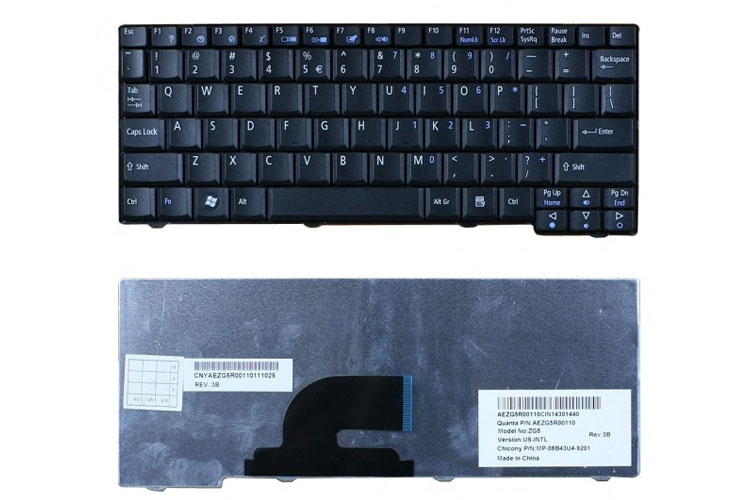 Bàn phím laptop acer aspire one 531 zg5 zg8 d250 d150 a110 a150