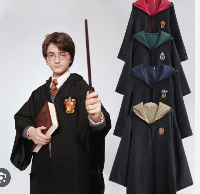 Áo choàng phù thuỷ- Trang phục Phù thuỷ hoá trang harry potter