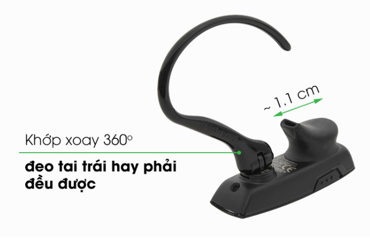 Tai nghe Bluetooth Plantronics Explorer 10 Đen (Sale off 50%)