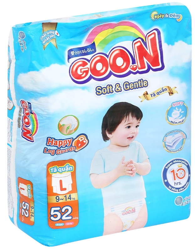 Tã quần Goon size L 52 miếng (9-14 Kg)
