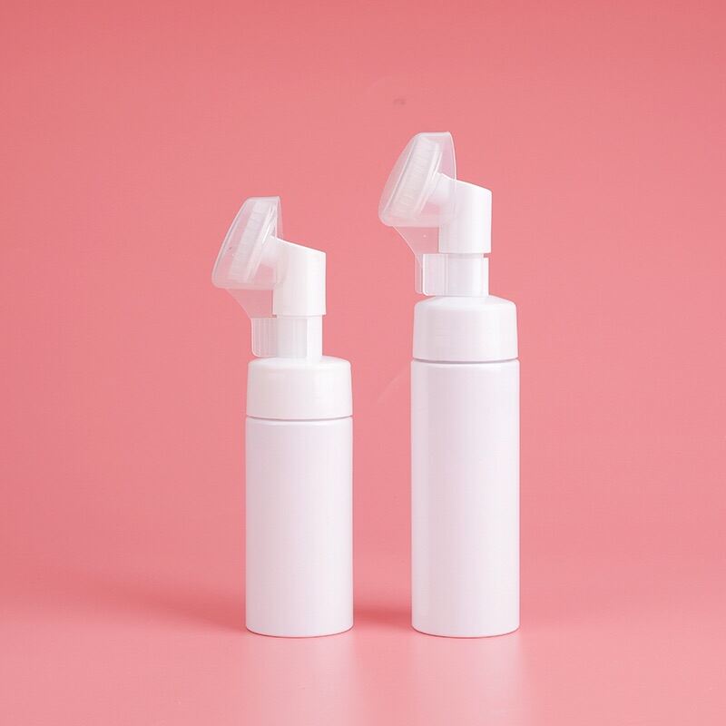 Chai Đựng Sữa Rửa Mặt Tạo Bọt Có Đầu Mát Xa (dung tích 100Ml/150ml)