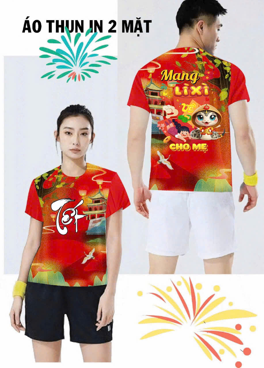 ÁO THUN TẾT 2025 THIẾT KẾ TẠI SHOP - DX9