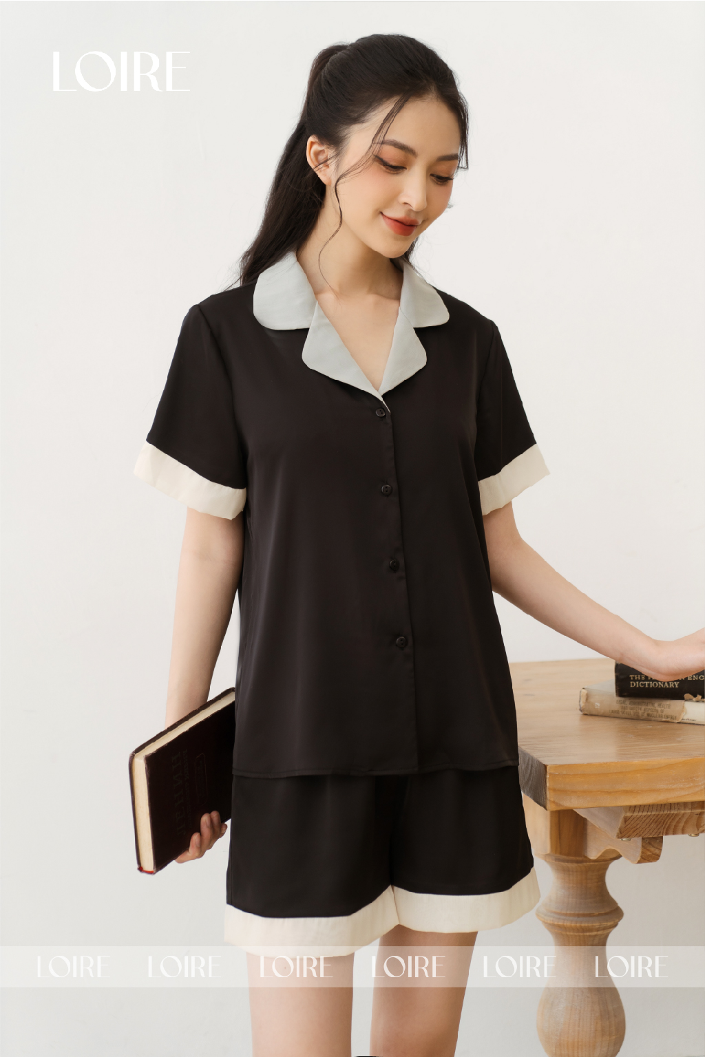 Bộ Pijama Basic Cộc Loirechic PCC07