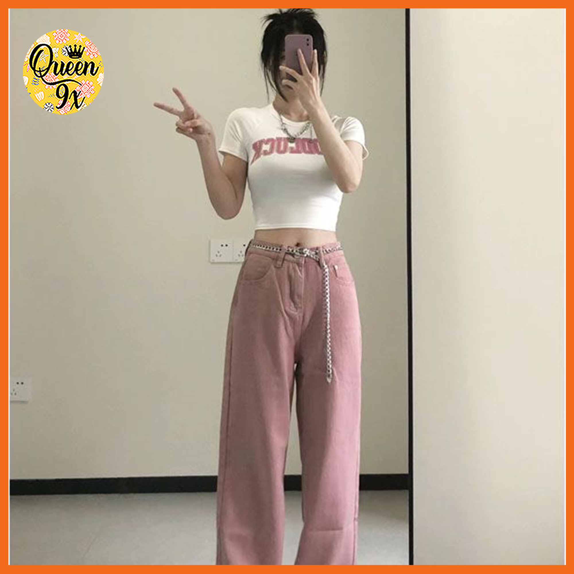 Áo Croptop Goodluck Dễ Thương