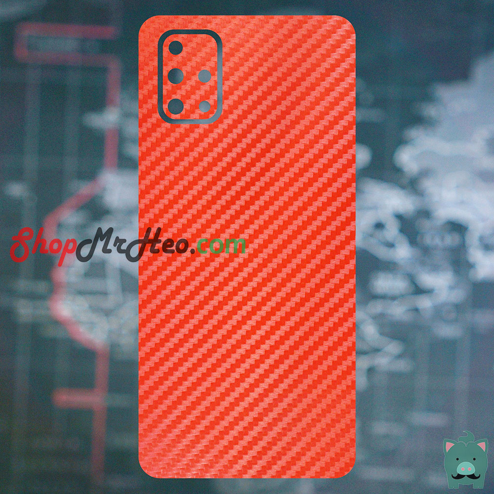 [HCM]Skin Dán Mặt Sau Lưng Vân Nhôm Samsung Galaxy M51