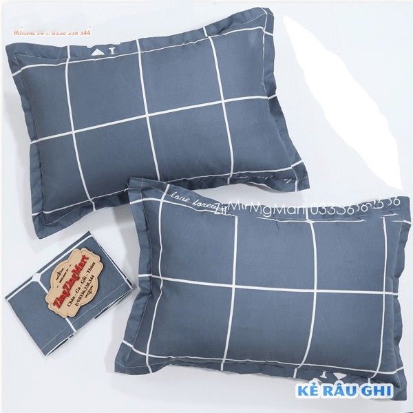 [FREESHIP❤️] Vỏ Gối Poly Cotton Loại 1 ( Chọn mẫu )