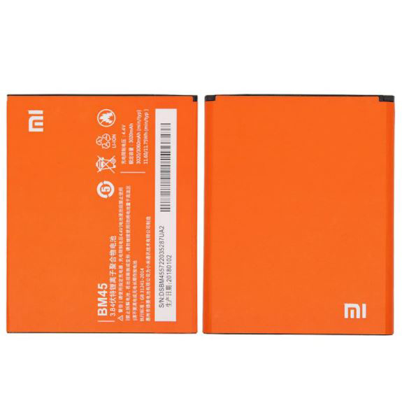 Pin xiaomi bm45 / xiaomi redmi note 2 / 3060mah
