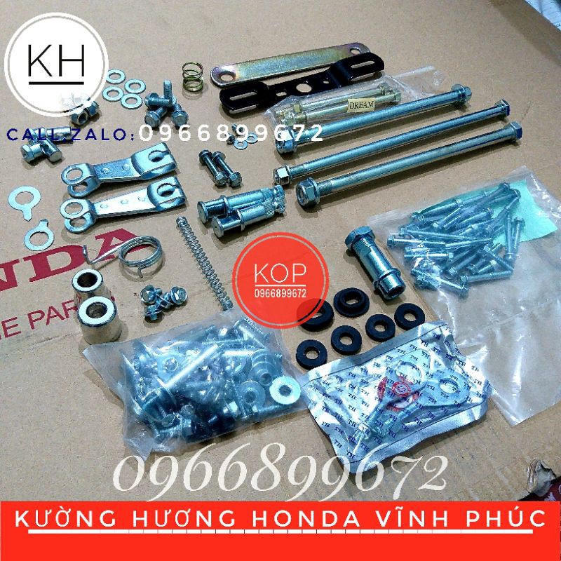 bộ ốc gắn xe dream thái ....