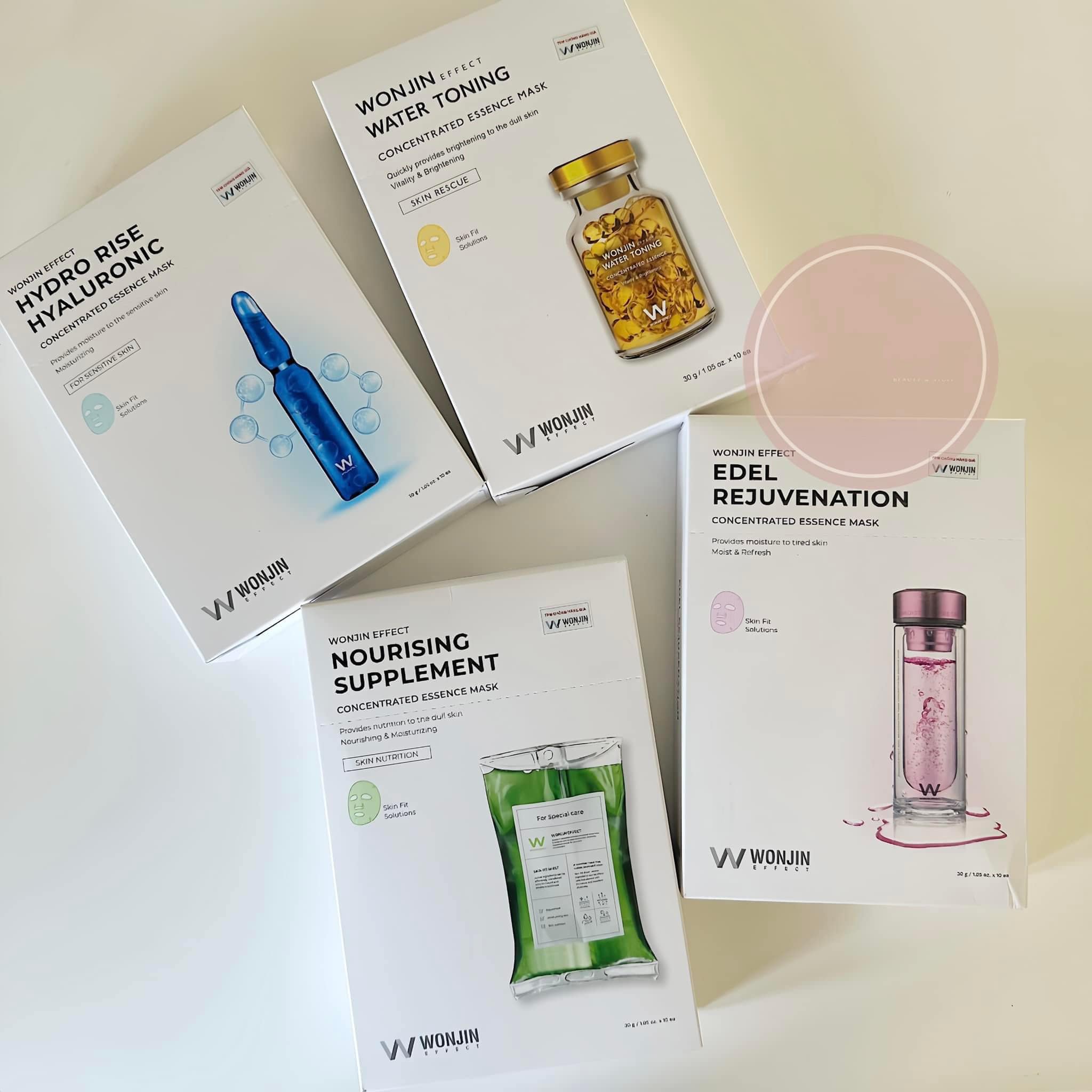 Mặt Nạ Dr Wonjin Siêu Dưỡng Các Loại - Full Hộp 10 Miếng