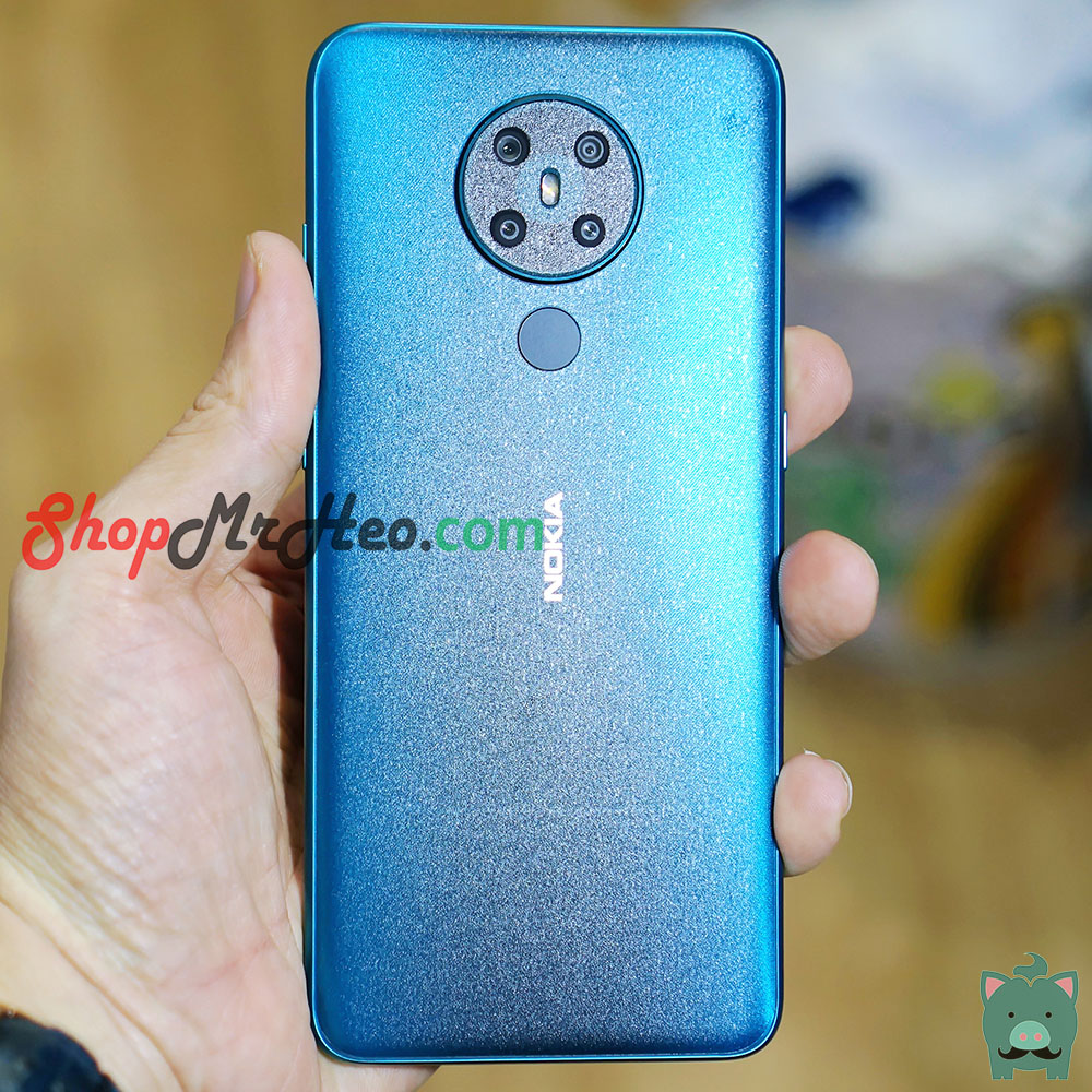 [HCM]Skin Dán Mặt Sau Lưng Vân 3D Nokia 5.3 - Carbon Hình Hộp Nhám