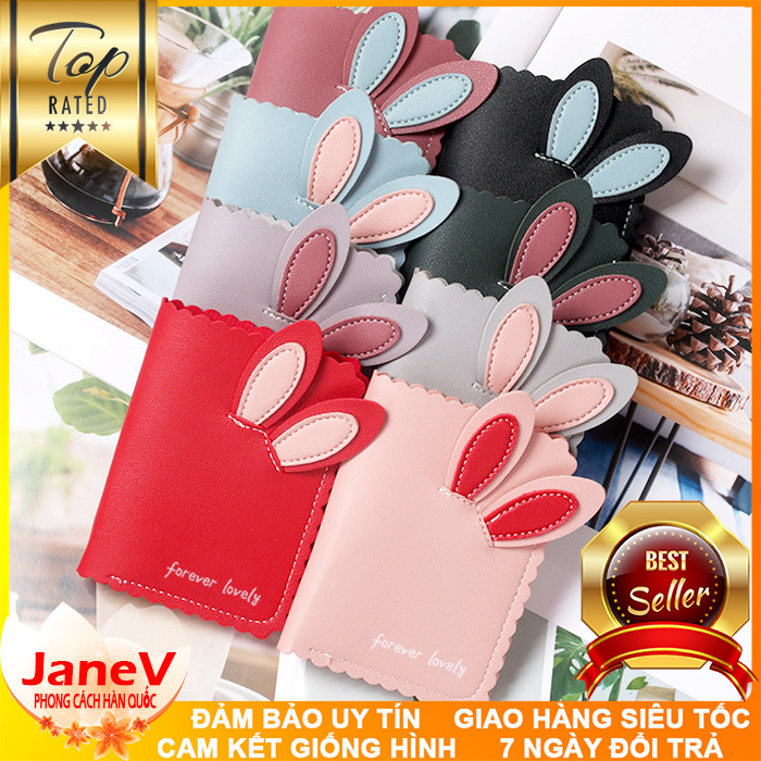 Ví Nữ Mini Ngắn Cầm Tay Dễ Thương Nữ Tính Hàn Quốc TVNN220