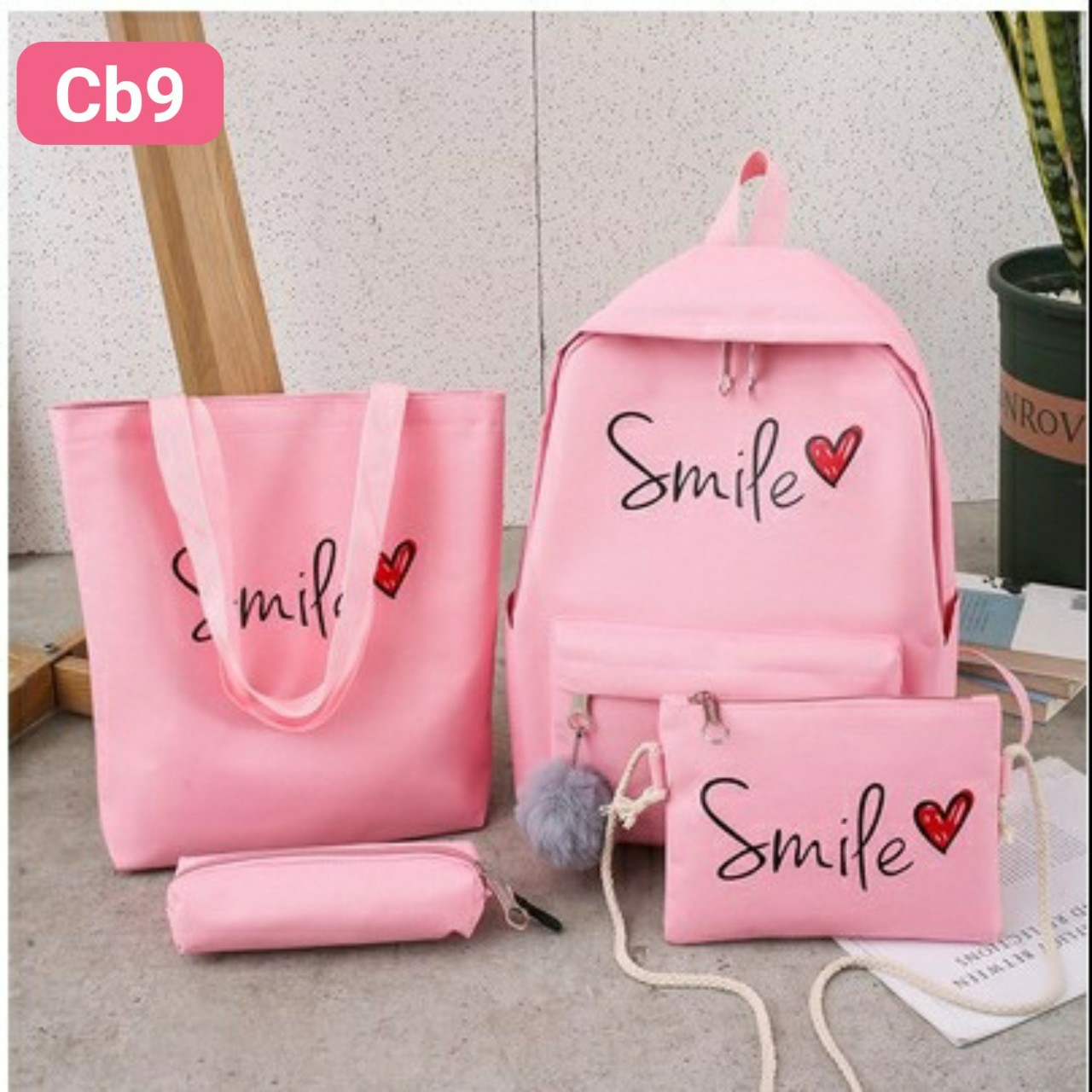 SET BALO NỮ 4 SIMLE TÌNH YÊU CB9