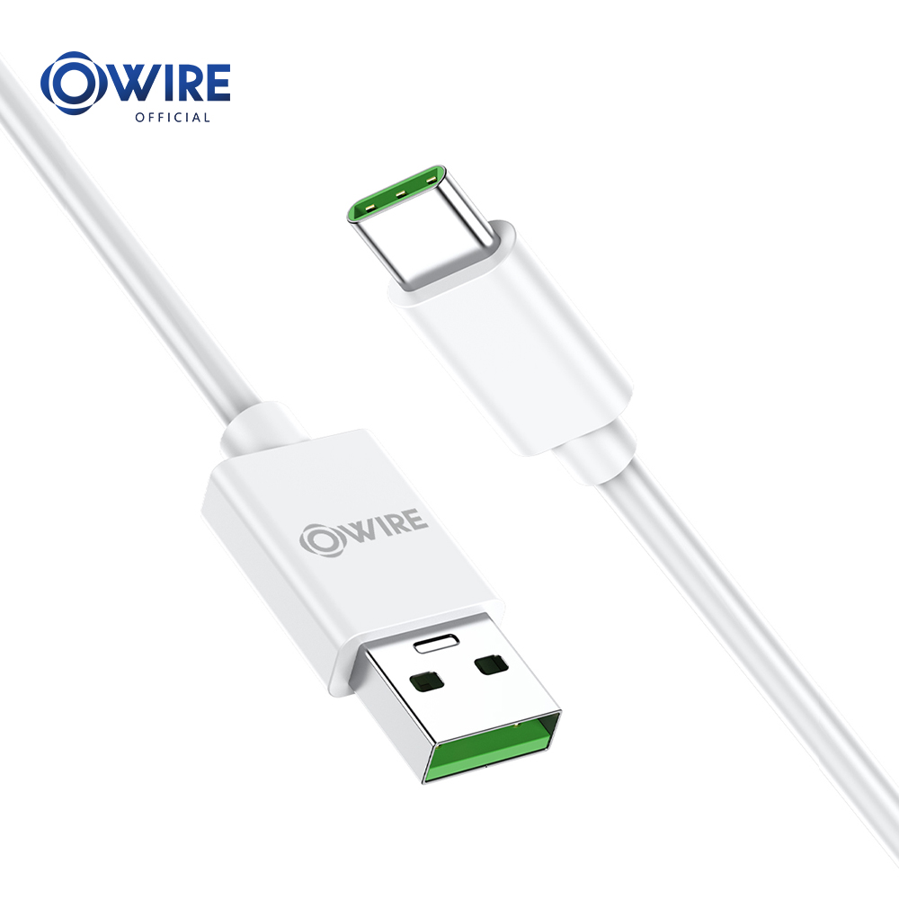 Owire 65w 5a type-c cáp dài 1 mét tương thích với iphone ipad samsung xiaomi oppo vivo huawei l hàng chính hãng