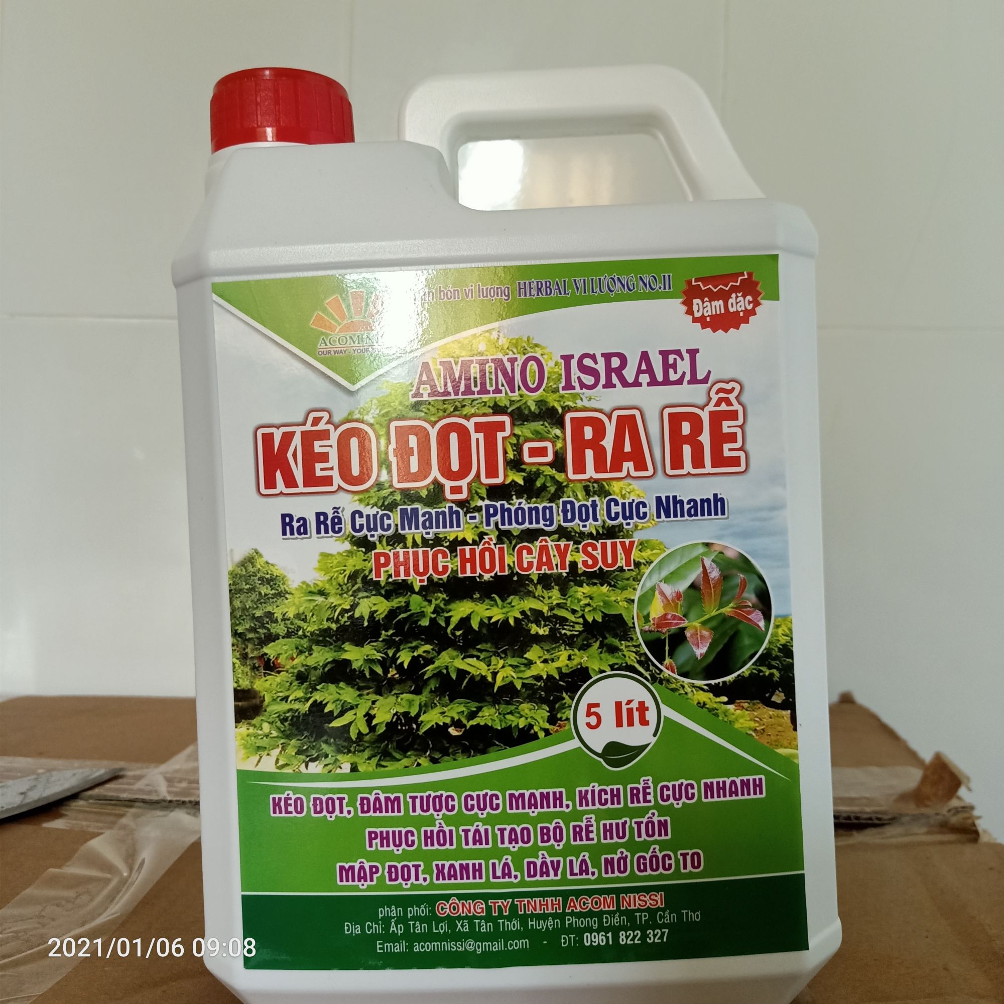 KÍCH ĐỌT RA RỄ bình 5 lít