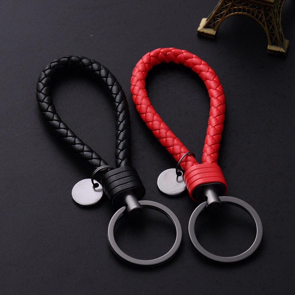 Siêu rẻ Móc khóa kiểu dây da thời trang (màu ngẫu nhiên)