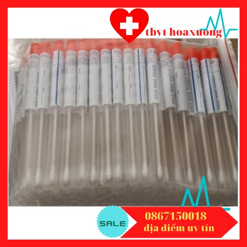 [GIÁ RẺ]Que lấy mẫu, lấy bệnh phẩm(túi 100c)