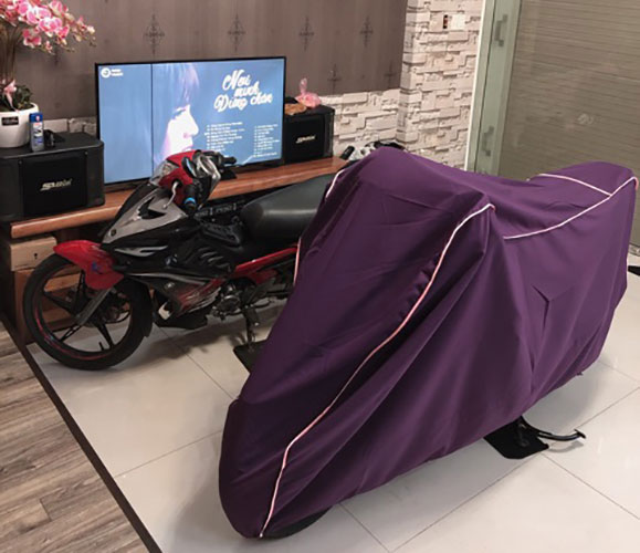 bạc trùm xe máy cao cấp(nặng 1.1-1.3kg)
