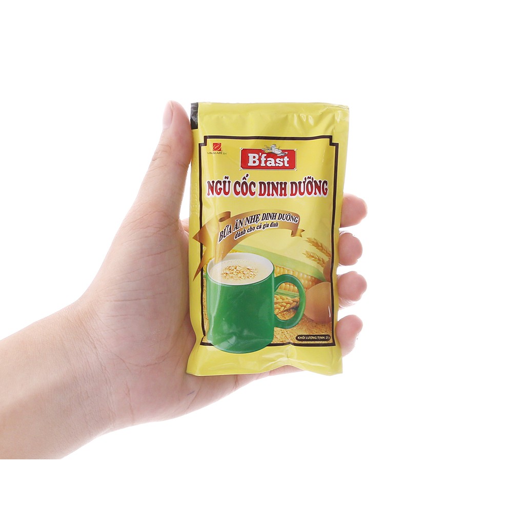 [ FREE SHIP ĐƠN TỪ 49K] Ngũ cố dinh dưỡng Vinacafe Bfast bịch 500g