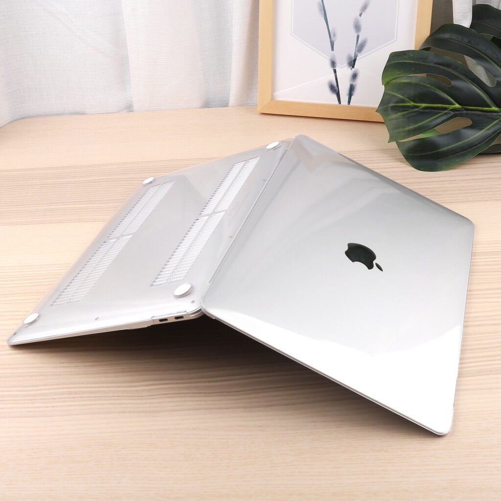 Case ,Ốp Macbook Trong Suốt Đủ Dòng (Tặng Kèm Nút Chống Bụi )