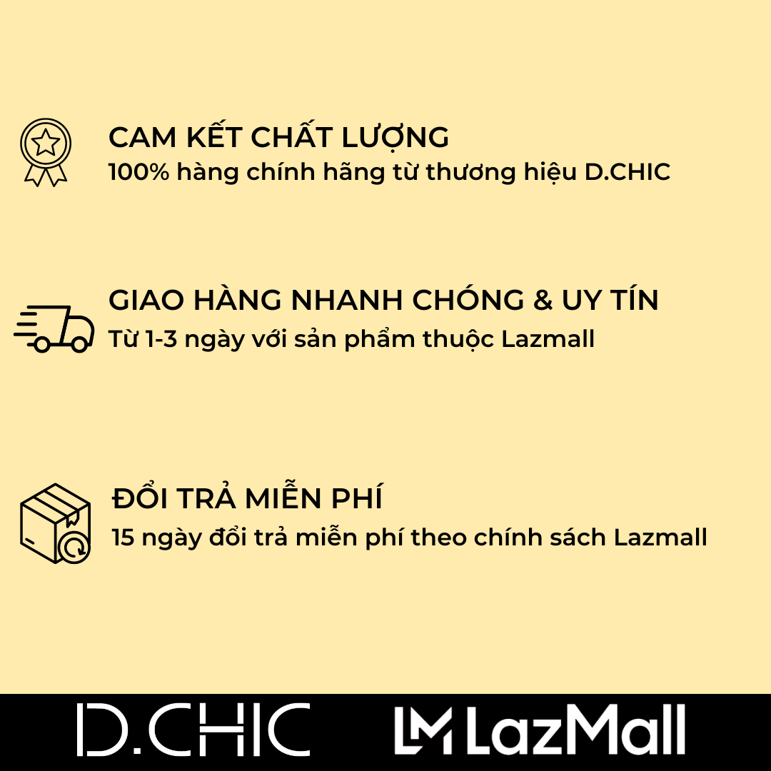 Váy ren phối nhung chun vai D.CHIC MS: 282519