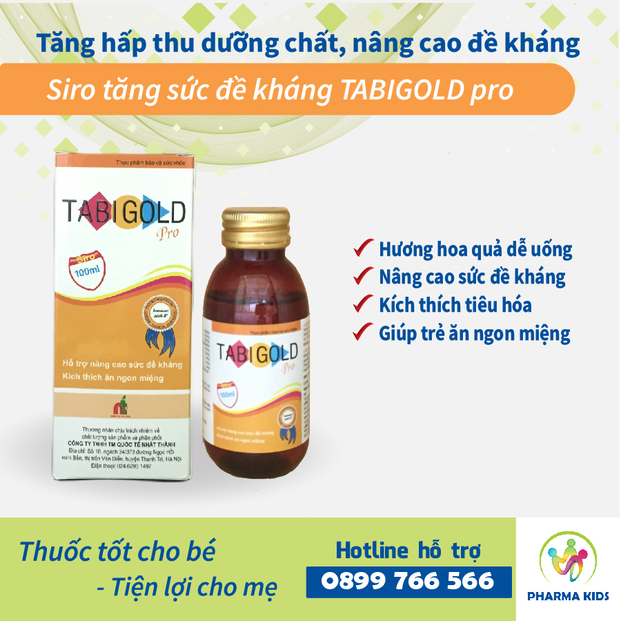 Siro TABIGOLD - Tăng sức đề kháng