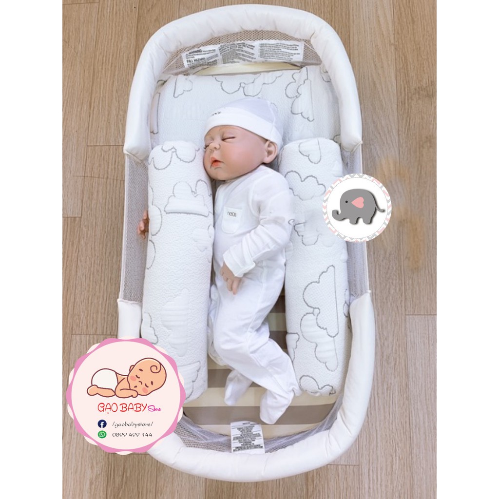 Bộ chặn, bộ gối chặn sơ sinh Petit Soleil