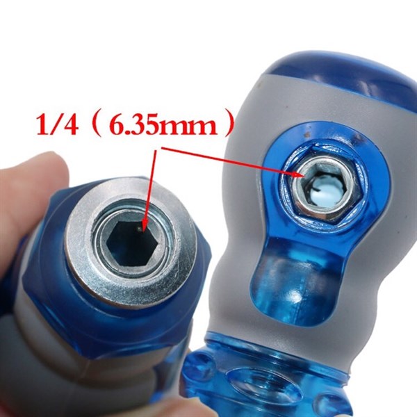 Tua vít ngắn 2 đầu 4mm 6mm