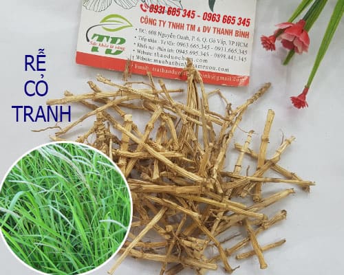 Rễ cỏ tranh khô 1kg - thảo dược thanh bình