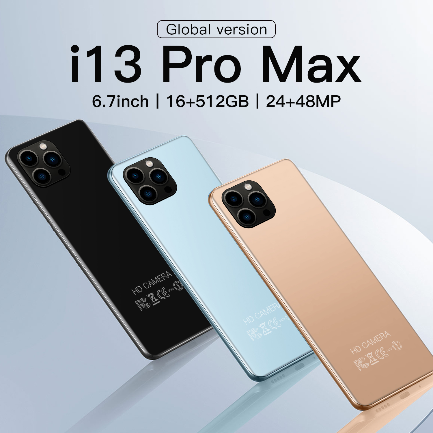 Điện thoại siêu rẻ i13 Pro Max dưới 1 triệu smartphone 6.7 inch 16512GB ...