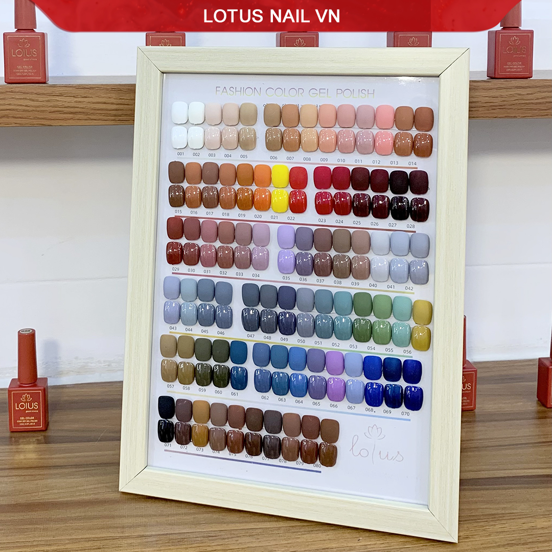 Sơn gel Lotus phong cách Hàn Quốc cao cấp 2022