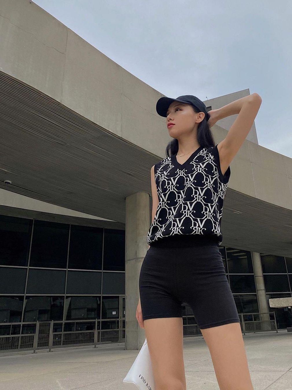 DVRK - Áo ghile nữ PRIVÉ họa tiết Monogram - DVRK - 21SS