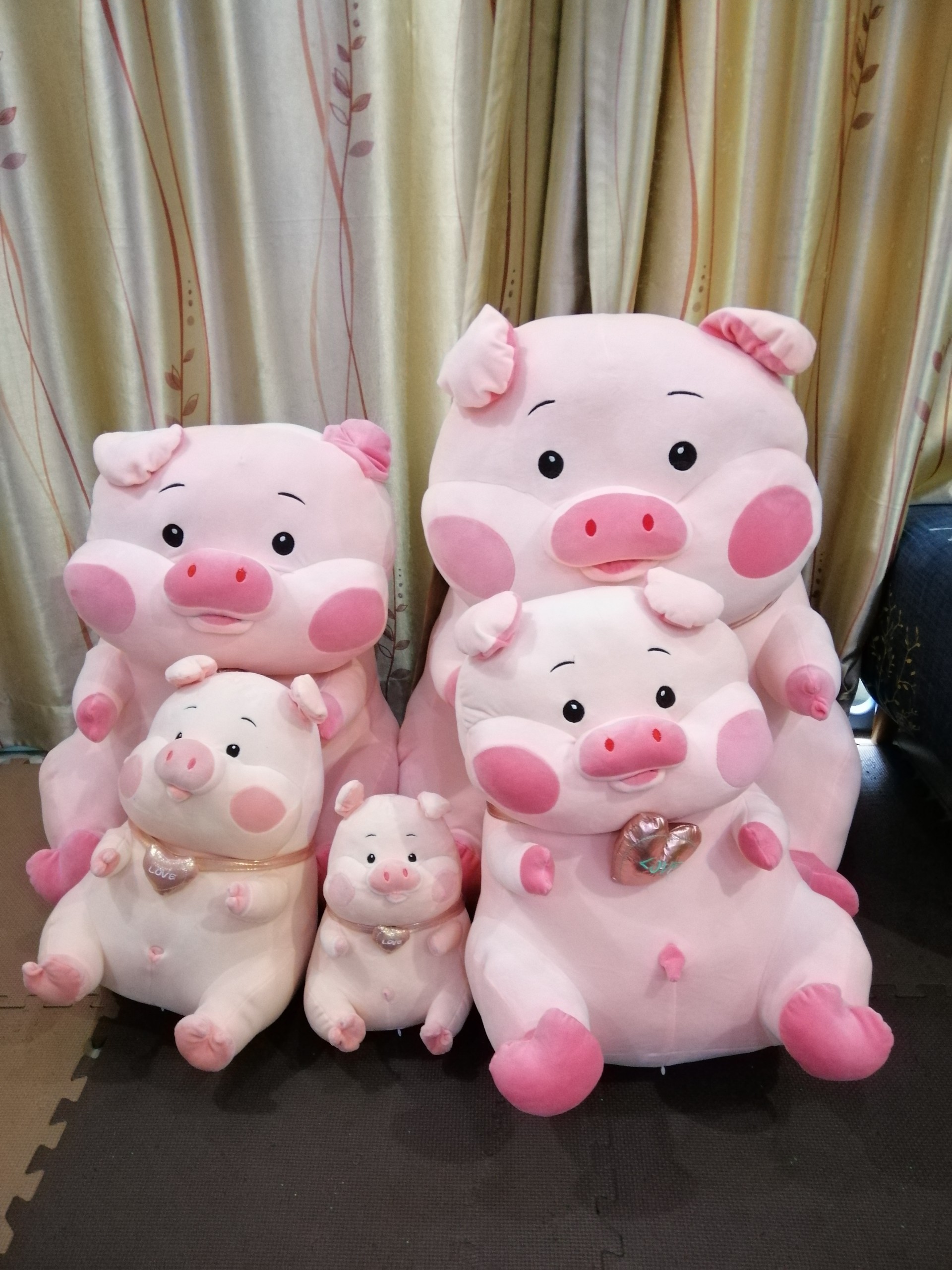 GẤU BÔNG HEO CÁNH 7 MÀU