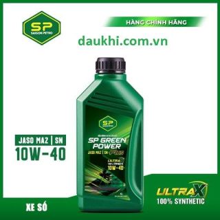 dầu nhờn dầu nhớt xe số Saigonpetro - SP Green Power Plus SN 10W40 thumbnail
