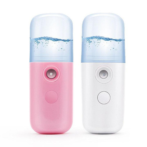 Máy Phun Sương Xông Hơi Mặt - Xịt Khoáng Tạo Ẩm Nano Cầm Tay Hỗ Trợ Dưỡng Da Cấp Nước Tối Đa Mini Dễ Mang Đi Du Lịch