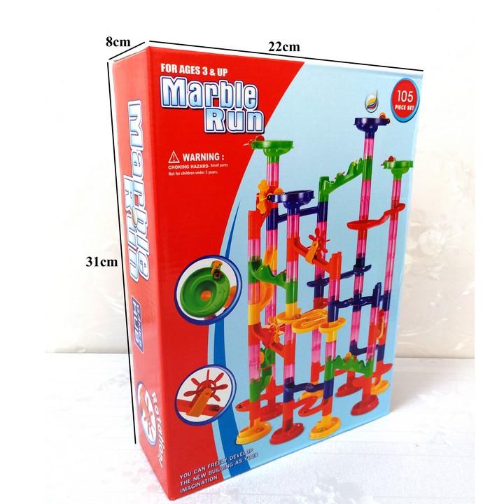 Model Assembly drop ball, Marble Run, detailed 105, baby toy
