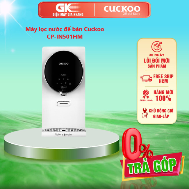 Máy lọc nước để bàn cuckoo cp-in501hm - miễn phí vận chuyển hcm - giao toàn quốc - freeship hcm