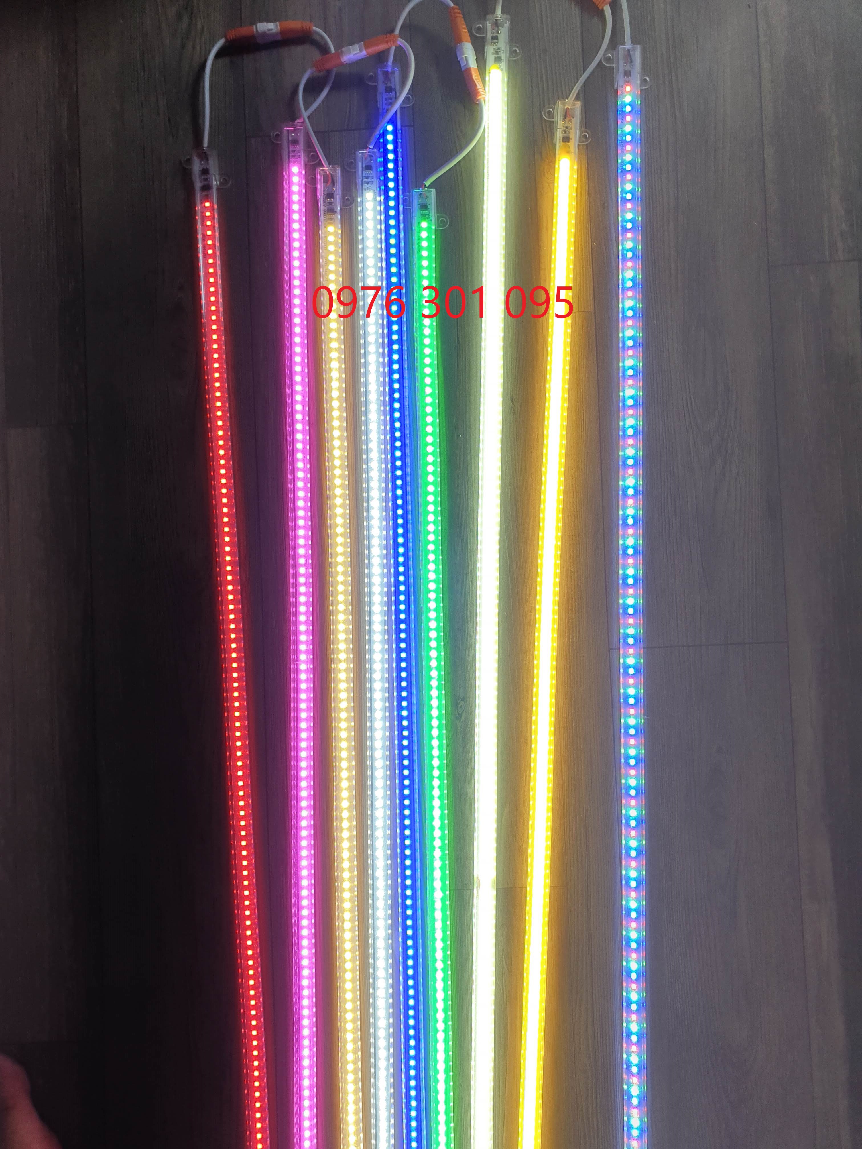 Đèn Led Thanh 220v 30cm/50cm/100cm Trắng, Vàng, Dương, Lá, Hồng, Đỏ