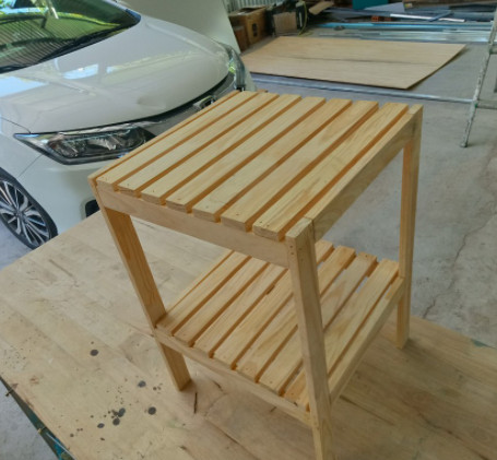 Kệ gỗ Tab đầu giường kích thước 35*35*80cm