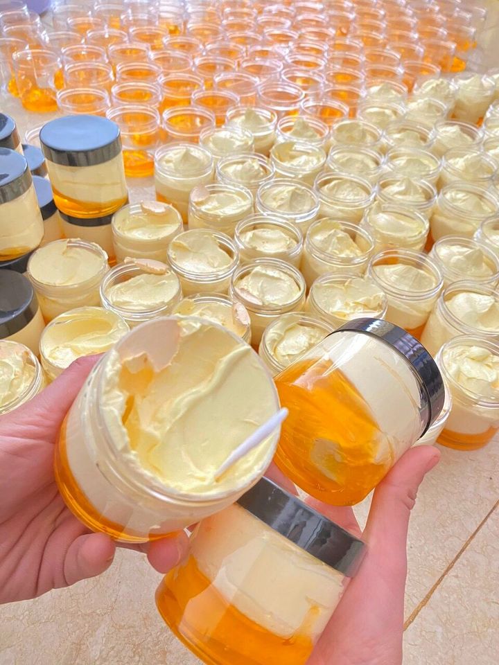 Kem body cốt mix spa 2 tầng siêu trắng