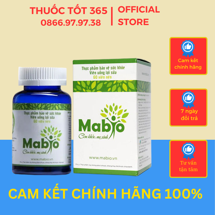Mabio - Thảo dược lợi sữa và phục hồi sức khỏe sau sinh