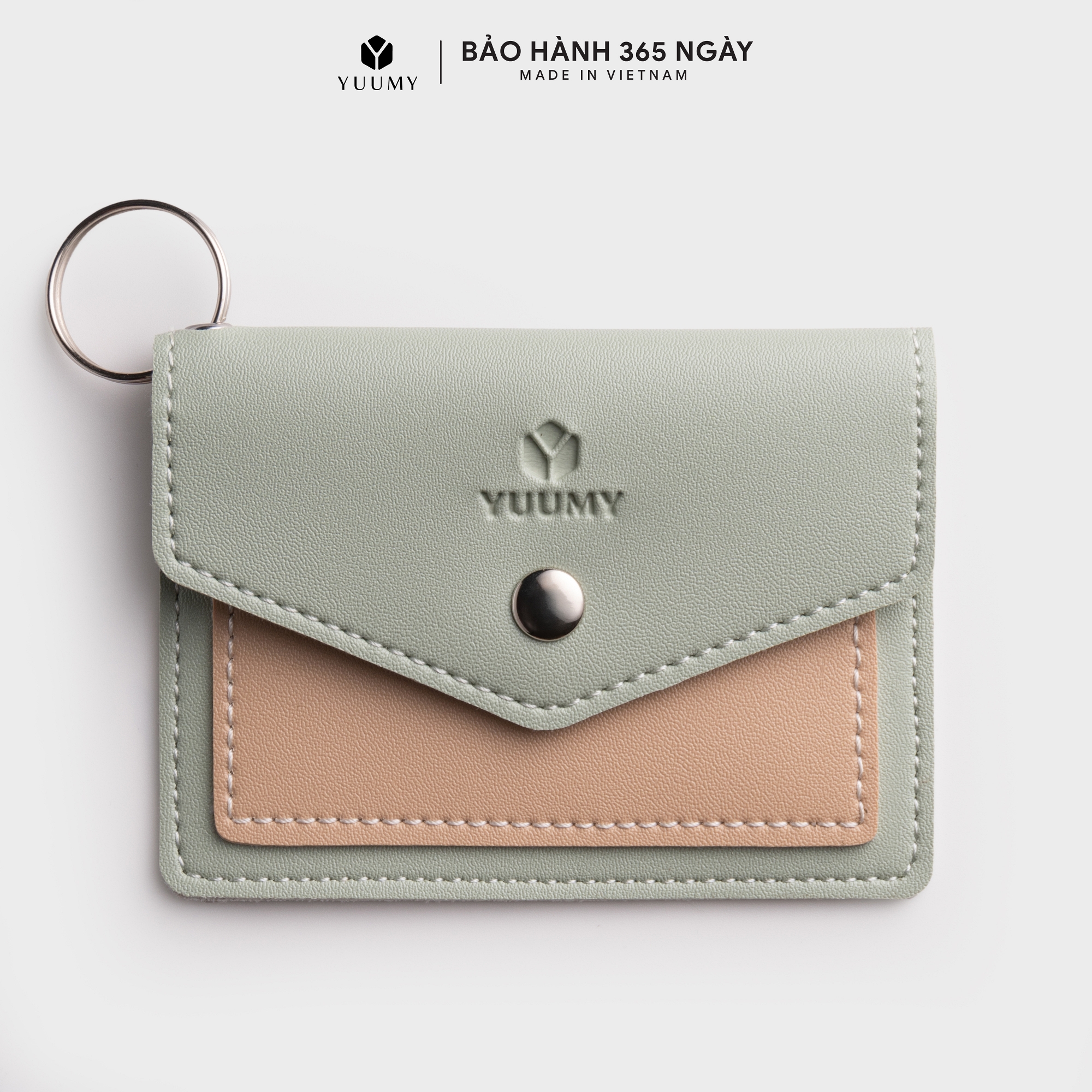 Ví mini đựng namecard đa năng móc khóa YUUMY YMK8