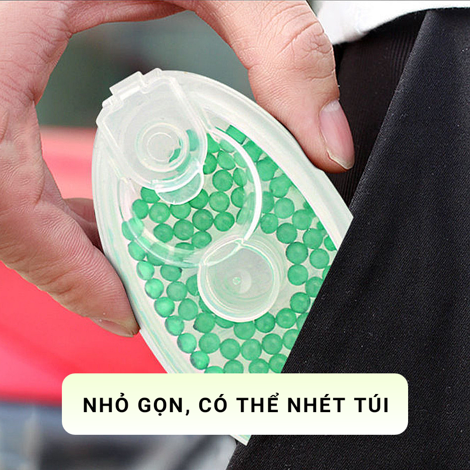 Hộp 100 Hạt Khử Mùi Khẩu Trang