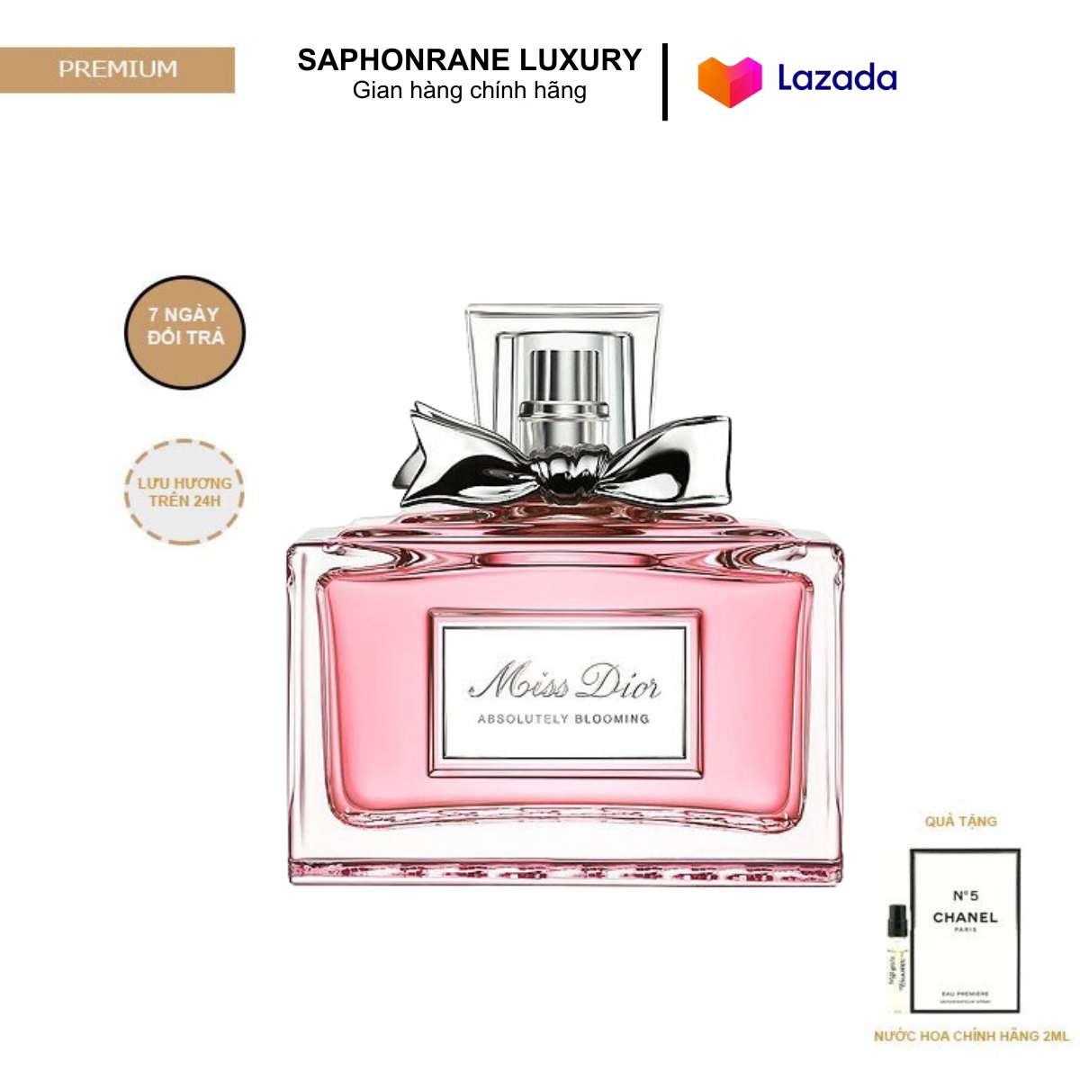 Nước hoa nữ miss dior absolutely blooming 100ml - nước hoa lưu lâu trên 8h - nước hoa chính hãng