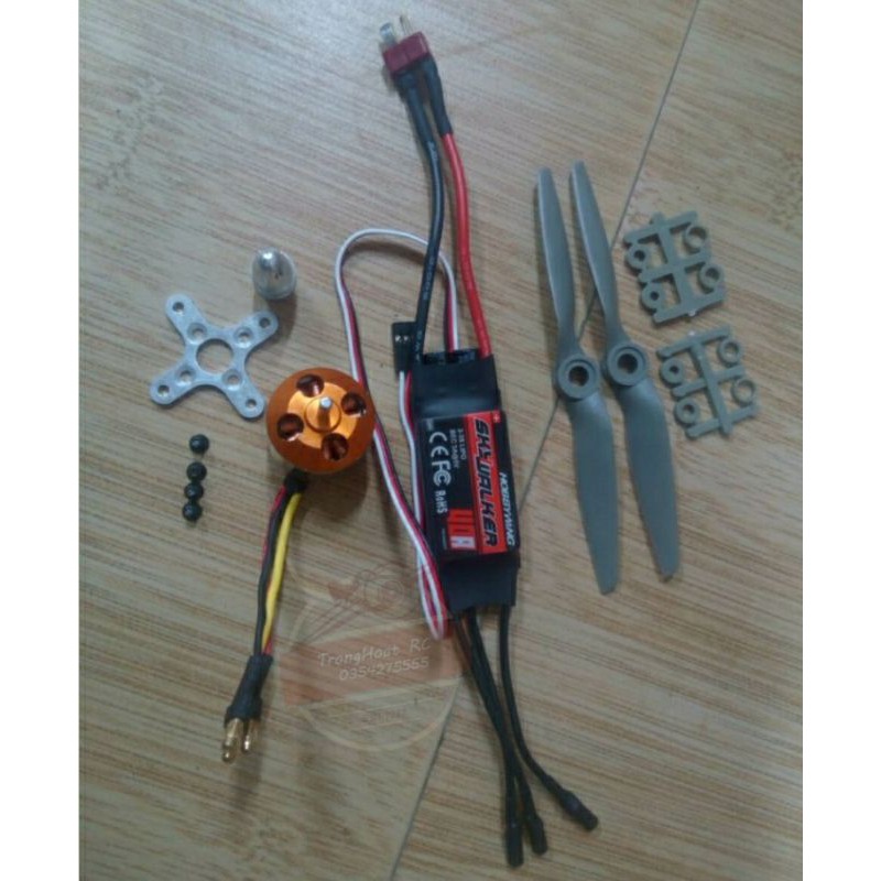 Combo đồ điện chế máy bay điều khiển su27, f22...