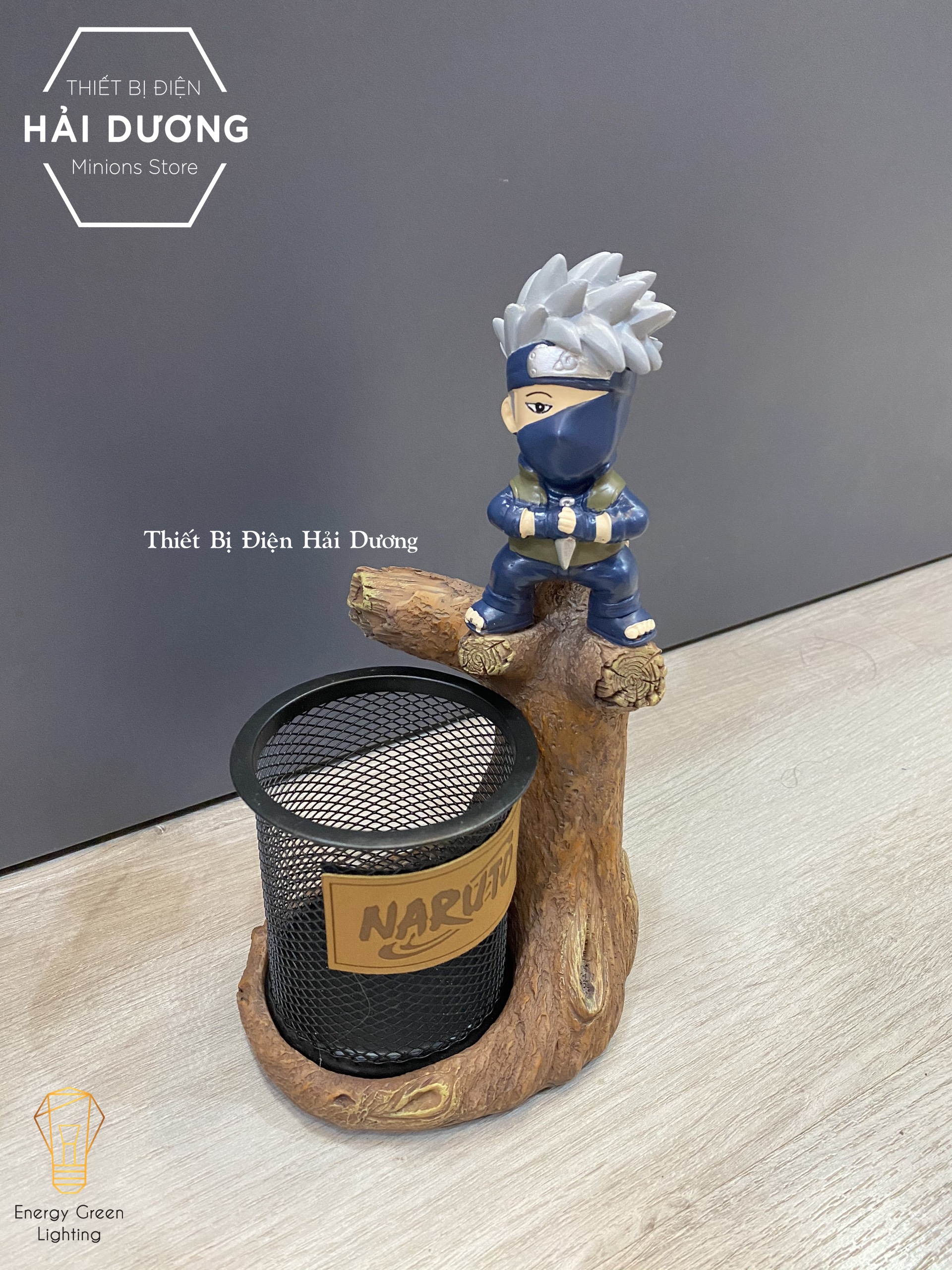 Ống đựng bút siêu dễ thương mô hình chibi Naruto - Kakashi - Người Nhện Spiderman - Trang trí căn phòng decor vintage