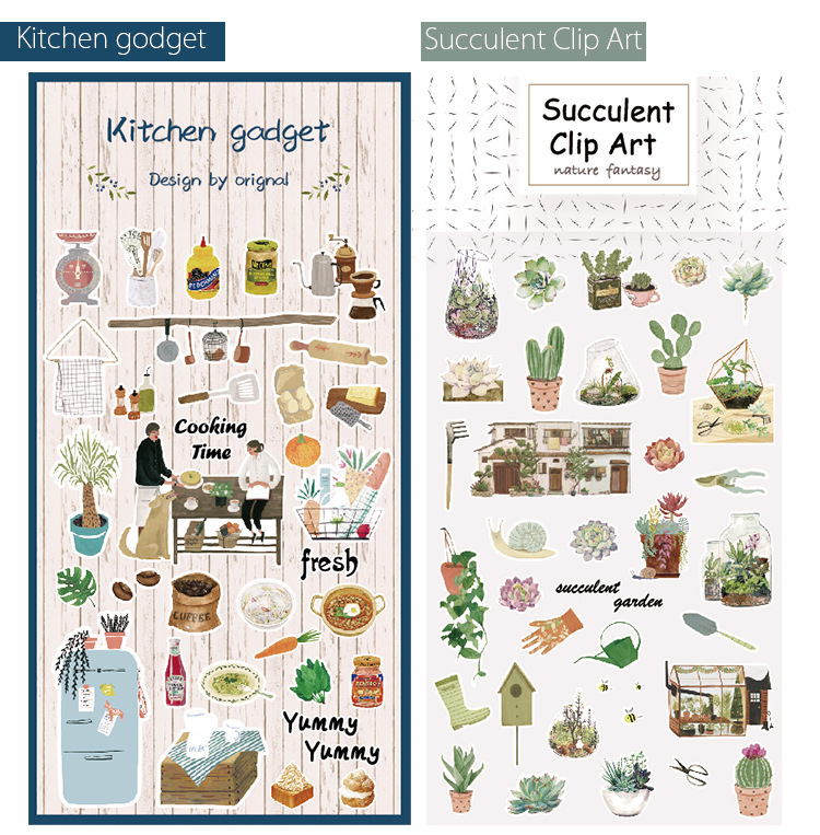 [HCM]Sticker Dễ Thương trang trí planner scrapbook
